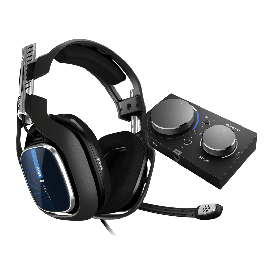 Casque Gaming Astro A40 TR Noir/Bleu avec Mixamp ( PC - PS4 ) 