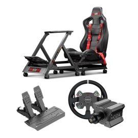 Bundle GTTRACK MOZA R12 V2 - Cockpit, volant et pédalier