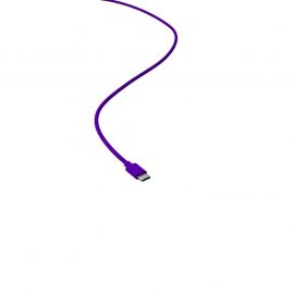 Cable Xtrfy Violet, USB-C vers USB-A, Standard, tressé