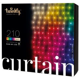 TWINKLY CURTAIN - Rideau de 210 LEDS, RGB et White, connecté