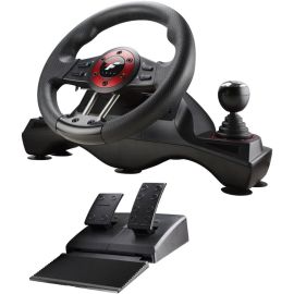 Force Racing Wheel 4in1 - Volant de jeu, pédalier et boîte de vitesse intégrée