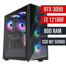 PC Gamer Gold - Processeur intel i3, carte graphique RTX 3050, 8Go DDR5