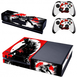 Skin Console et Manettes XBOX ONE - Godzilla