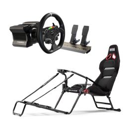 bundle GTLite Pro MOZA R5 Direct Drive cockpit pliable volant pédalier complet