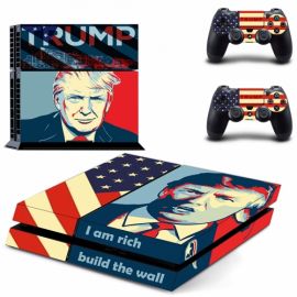 Skin Console et Manettes PS4 - TRUMP