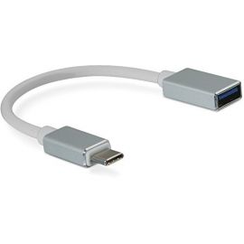 Câble USB-C vers USB-A argent