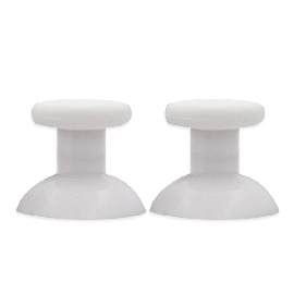 Thumbsticks Long Concave Blanc