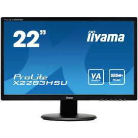 Ecran Gaming Iiyama X2283HSU-B1DP vue de face