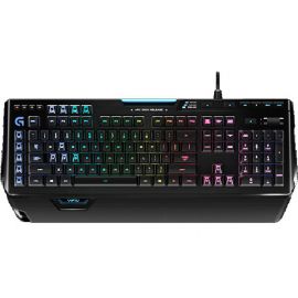 Logitech G910 vue de face avec Ã©clairage