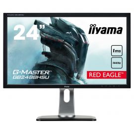Ecran Gaming iiyama 24" LED - G-MASTER GB2488HSU-B3 Red Eagle vue de face