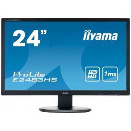 Ecran Gaming iiyama 24" LED - ProLite E2483HS-B1 vue de face