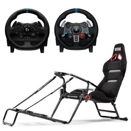 Bundle GTLite Pro - Avec volant Logitech cockpit PC, PS5, Xbox Series