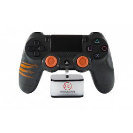 Manette PS4 personnalisée Orange Animal