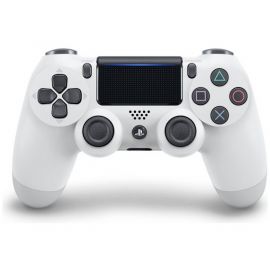 manette ps4 dualshock 4 v2 blanche face