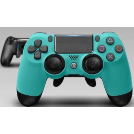 Manette SCUF PS4 Infinity4PS PRO - Teal + Triggers Stop + Grip SCUF Noir + EMR