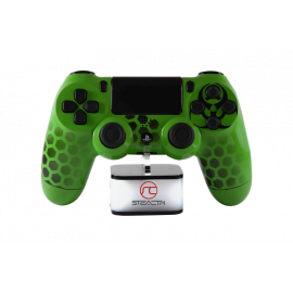 Manette PS4 personnalisée Green Toxic