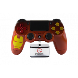 Manette PS4 personnalisée - Iron Man