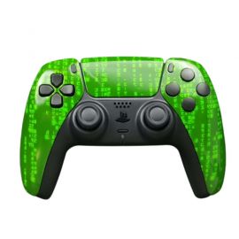 Manette PS5 personnalisée - Matrix