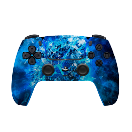 Manette PS5 personnalisée - Ice Clock