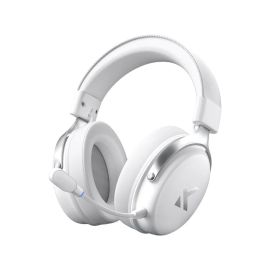 MCHOSE V9 Pro Wireless Gaming Headset, Icy White