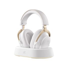 casque MCHOSE V9 TURBO WHITE GOLD