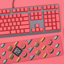 Keycaps MIONIX AZERTY (FR) - Frosting (ROSE) 