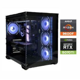 PC Gamer Mars - Processeur Ryzen 5 9600X, carte graphique RTX 5070 Ti