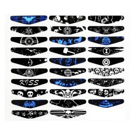 Light Bar Stickers à l'unité pour manette PS4 - Planche 16