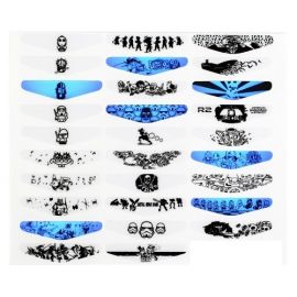 Light Bar Stickers à l'unité pour manette PS4 - Planche 17