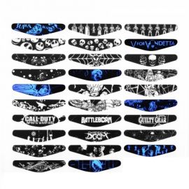 Light Bar Stickers à l'unité pour manette PS4 - Planche 22