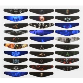 Light Bar Stickers à l'unité pour manette PS4 - Planche 26C