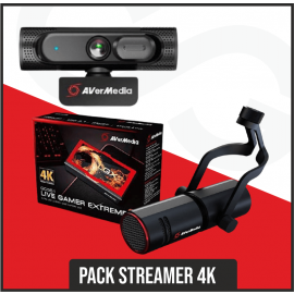 PACK STREAMING 4K AVERMEDIA