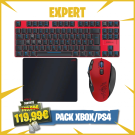 Pack Clavier Souris Tapis pour Fortnite PS4 et XBOX - EXPERT