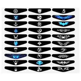 Light Bar Stickers à l'unité pour manette PS4 - Planche 4