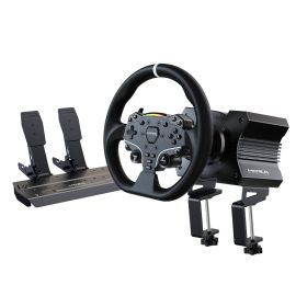 MOZA RACING R5 Bundle - Pack Simracing, Base Volant Direct Drive Et Pédalier - Reconditionné