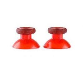 Lot de 2 sticks analogiques XBOX ONE - Transparent Rouge