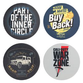 Set de 4 Sous-verres Warzone Officiel