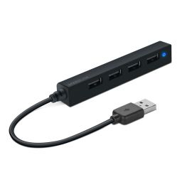 Hub USB 2.0 Snappy Slim Speedlink 4 Ports Actif vue produit
