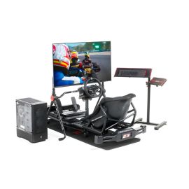 Next Level Racing Go Kart Plus cockpit with screen stand