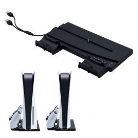 Iplay - Station d'accueil vertical PS5 avec chargeurs manettes Dualsense
