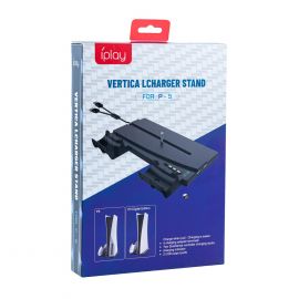 Iplay - Station d'accueil vertical PS5 avec chargeurs manettes Dualsense