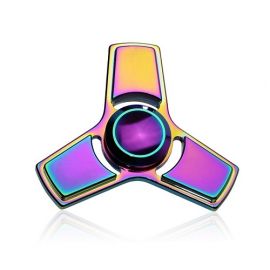 Hand Spinner trio Mark MÃ©tal pÃ©trole