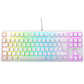 Clavier mécanique XTRFY K4 TKL RGB - White Edition - Reconditionné