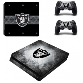 Skin Console et Manettes PS4 SLIM - Raiders