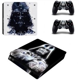 Skin Console et Manettes PS4 SLIM - Dark White