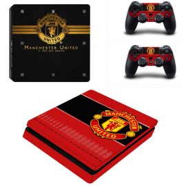 Skin Console et Manettes PS4 SLIM - Manchester