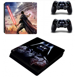 Skin Console et Manettes PS4 SLIM - laser