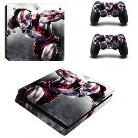 Skin Console et Manettes PS4 SLIM - God