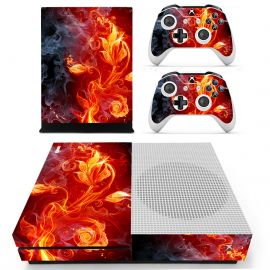 Xbox One S 1 To d'occasion avec 2 manettes et 8 jeux (GTA V, Red Dead 2