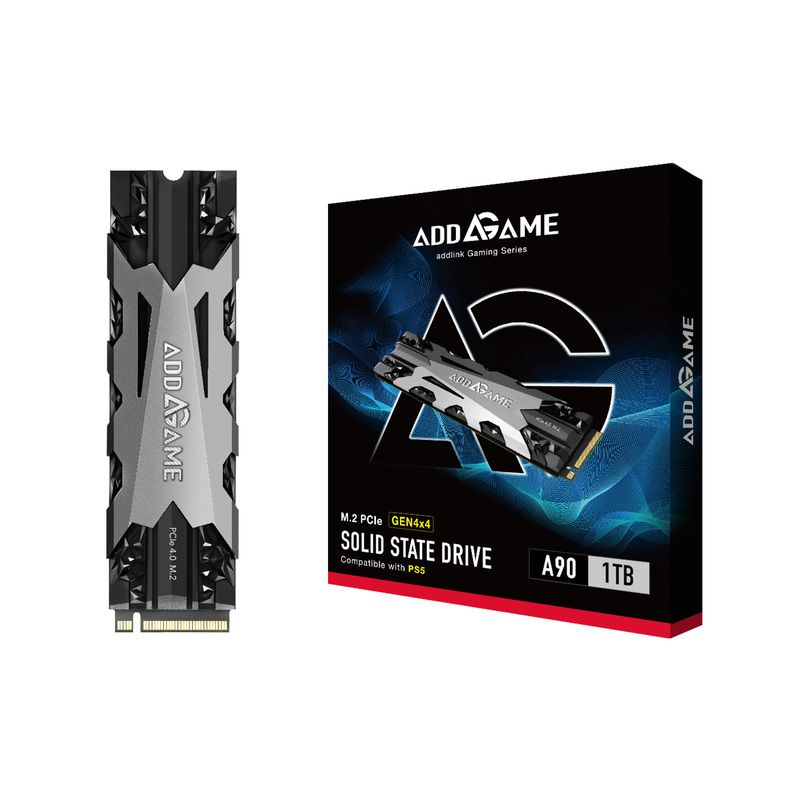 ADDLINK SSD 1TB M.2 2280 PCIe GEN4 NVMe lecture 5500 Mo s
